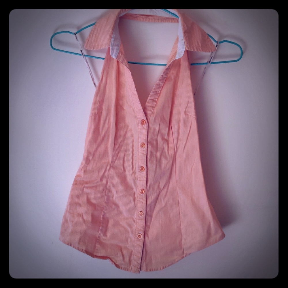 Halter button down - Picture 1 of 4